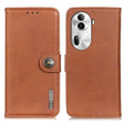 For OPPO Reno11 Pro 5G Global KHAZNEH Cowhide Texture Flip Leather Phone Case(Brown) - Reno11 Pro Cases by PMC TechLife | Online Shopping South Africa | PMC TechLife | Buy Now Pay Later Mobicred