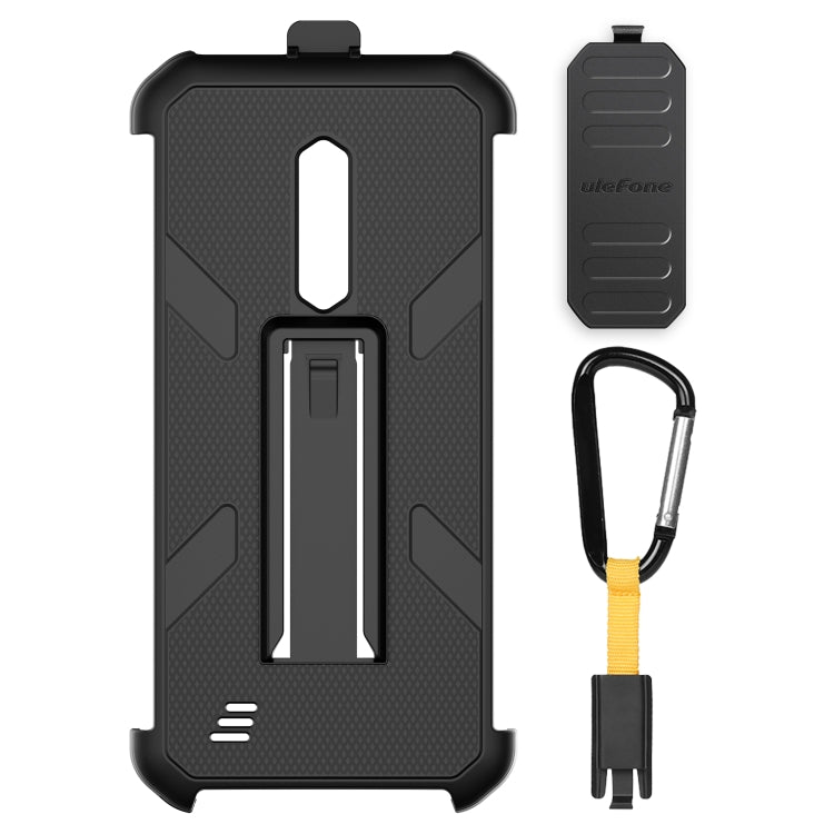 For Ulefone Armor X12 Pro Ulefone Back Clip Phone Case with Carabiner(Black) - free shipping - PMC Jewellery - Order now!