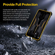 For Ulefone Armor X12 Pro Ulefone Back Clip Phone Case with Carabiner(Black)