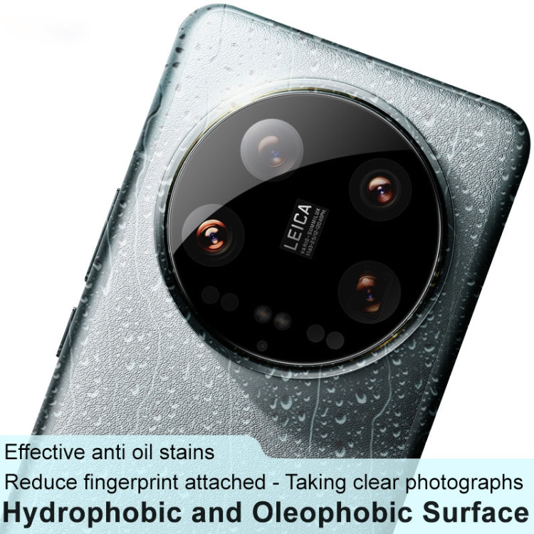 For Xiaomi 14 Ultra 5G IMAK Rear Camera Lens Glass Film Black Version - For Xiaomi by imak | Online Shopping South Africa | PMC Jewellery | Buy Now Pay Later Mobicred