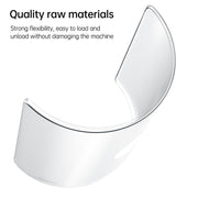 For MacBook Air 13.6 A3113 / M4 A3240 Frosted Translucent Laptop Protective Case(White)
