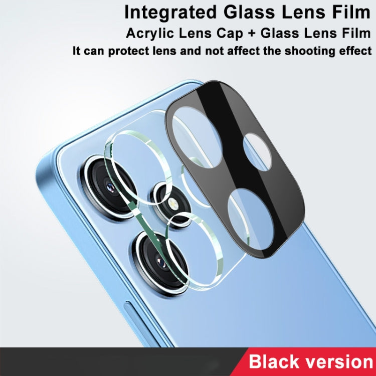 For Xiaomi Redmi 12 5G Global/Note 12R 5G imak High Definition Integrated Glass Lens Film Black Version - For Xiaomi by imak | Online Shopping South Africa | PMC TechLife | Buy Now Pay Later Mobicred