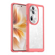 For OPPO Reno11 Pro Global Colorful Series Acrylic Hybrid TPU Phone Case(Red) - Reno11 Pro Cases by PMC TechLife | Online Shopping South Africa | PMC TechLife | Buy Now Pay Later Mobicred