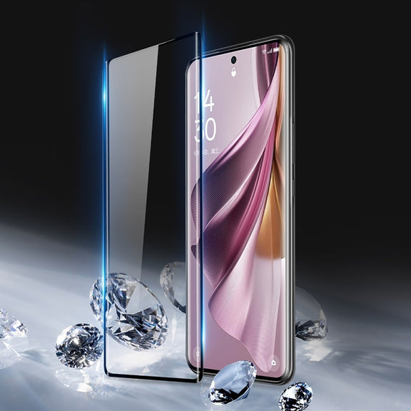 For OPPO Reno10+ 10pcs DUX DUCIS 0.33mm 9H Medium Alumina Tempered Glass Film