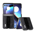 For Motorola Razr 40 Ultra ABEEL Genuine Leather Weilai Series Phone Case(Black) - free shipping - PMC TechLife - Order now!