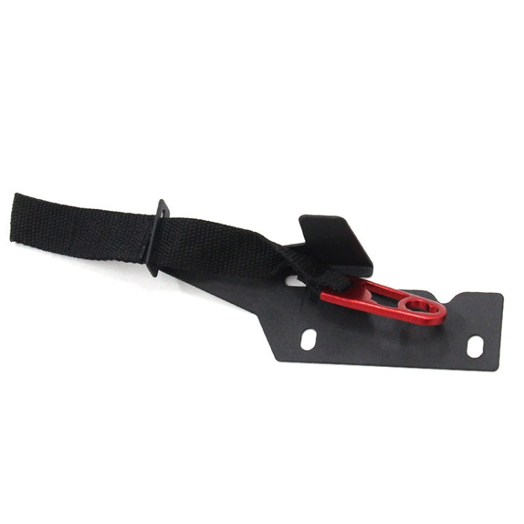 For Ford F-150 2009-2018 Car Rear Seat Release Belt with Buckle(Red) - Seat Accessories by PMC TechLife | Online Shopping South Africa | PMC TechLife | Buy Now Pay Later Mobicred