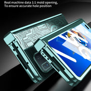For Huawei Mate X2 Mechanical Legend Integrated Electroplating All-inclusive Phone Case(Rose Gold)