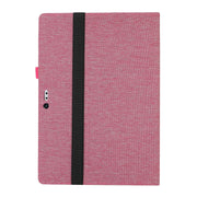 For Microsoft Surface Pro 4/5/6/7 Fabric Leather Tablet Case(Rose Red)