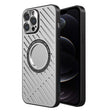 For iPhone 12 Pro R-JUST RJ57 CD Pattern MagSafe Cooling Phone Case(Silver) - free shipping - PMC TechLife - Order now!