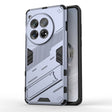 For OnePlus 12 5G Punk Armor 2 in 1 PC + TPU Phone Case with Holder(Grey) - OnePlus Cases by PMC TechLife | Online Shopping South Africa | PMC TechLife