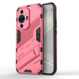 For Huawei nova 11 4G Punk Armor 2 in 1 PC + TPU Phone Case with Holder(Light Red) - Huawei Cases by PMC TechLife | Online Shopping South Africa | PMC TechLife | Buy Now Pay Later Mobicred