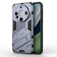 For Huawei Mate 60 Punk Armor 2 in 1 PC + TPU Phone Case with Holder(Grey) - Huawei Cases by PMC TechLife | Online Shopping South Africa | PMC TechLife | Buy Now Pay Later Mobicred