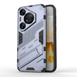 For Huawei Pura 70 Pro / 70 Pro+ Punk Armor 2 in 1 PC + TPU Phone Case with Holder(Grey) - Huawei Cases by PMC TechLife | Online Shopping South Africa | PMC TechLife | Buy Now Pay Later Mobicred