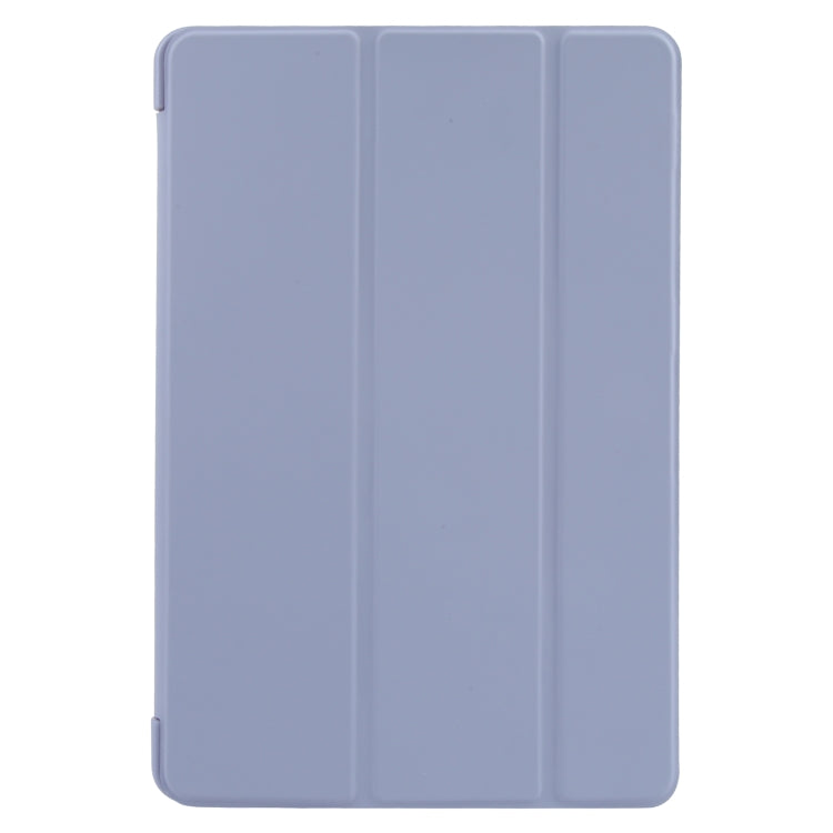 For Huawei MatePad 11 2023 GEBEI 3-folding Holder Shockproof Flip Leather Tablet Case(Light Purple) - free shipping - PMC Jewellery - Order now!