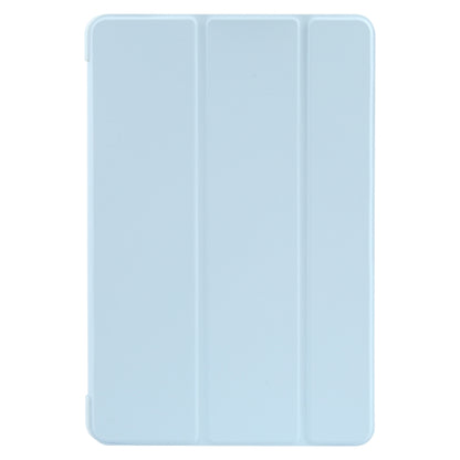 For Huawei MatePad 11 2023 GEBEI 3-folding Holder Shockproof Flip Leather Tablet Case(Sky Blue) - free shipping - PMC Jewellery - Order now!