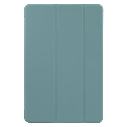 For Huawei MatePad 11 2023 GEBEI 3-folding Holder Shockproof Flip Leather Tablet Case(Dark Green) - free shipping - PMC Jewellery - Order now!