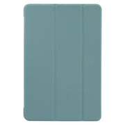 For Huawei MatePad 11 2023 GEBEI 3-folding Holder Shockproof Flip Leather Tablet Case(Dark Green)