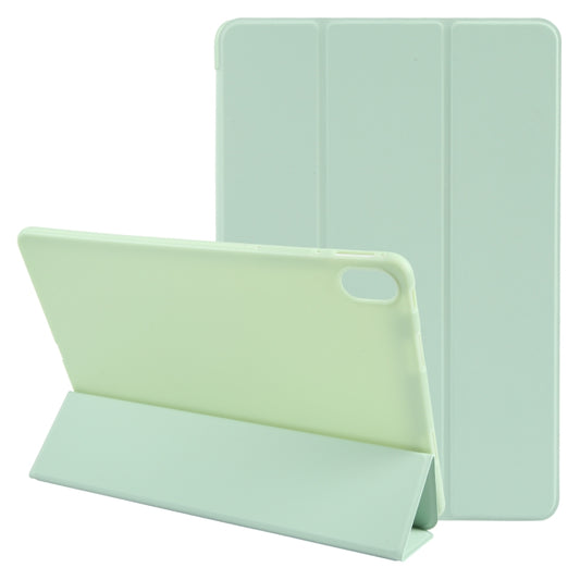 For Huawei MatePad Air 11.5 GEBEI 3-folding Holder Shockproof Flip Leather Tablet Case(Green) - free shipping - PMC Jewellery - Order now!