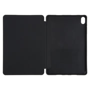 For Huawei MatePad Air 11.5 GEBEI 3-folding Holder Shockproof Flip Leather Tablet Case(Black)
