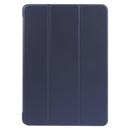 For Huawei MatePad Air 11.5 GEBEI 3-folding Holder Shockproof Flip Leather Tablet Case(Dark Blue) - free shipping - PMC Jewellery - Order now!