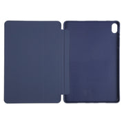 For Huawei MatePad Air 11.5 GEBEI 3-folding Holder Shockproof Flip Leather Tablet Case(Dark Blue)