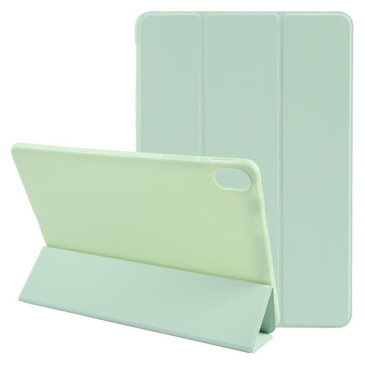 For Huawei MatePad SE 11 GEBEI 3-folding Holder Shockproof Flip Leather Tablet Case(Green) - free shipping - PMc TechLife - Order now!