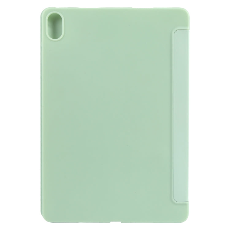For Huawei MatePad SE 11 GEBEI 3-folding Holder Shockproof Flip Leather Tablet Case(Green) - free shipping - PMc TechLife - Order now!