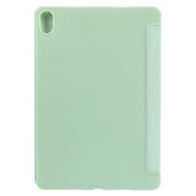 For Huawei MatePad SE 11 GEBEI 3-folding Holder Shockproof Flip Leather Tablet Case(Green)
