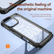 For iPhone 16 Pro TPU + PC Lens Protection Phone Case(Black)