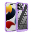 For iPhone 16 Pro Max TPU + PC Lens Protection Phone Case(Purple) - iPhone 16 Pro Max Cases by PMC TechLife | Online Shopping South Africa | PMC TechLife | Buy Now Pay Later Mobicred