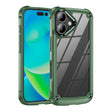 For iPhone 16 Plus TPU + PC Lens Protection Phone Case(Green) - iPhone 16 Plus Cases by PMC TechLife | Online Shopping South Africa | PMC TechLife | Buy Now Pay Later Mobicred