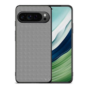 For Google Pixel 9 Nylon Cloth Texture Shockproof PC+TPU Phone Case(Grey)