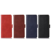 For iPhone 17 Air Crazy Horse Top Layer Cowhide Leather Phone Case(Red)
