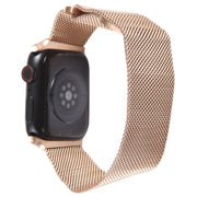 For Apple Watch Ultra 2 49mm Milanese Metal Magnetic Watch Band(Rose Gold)