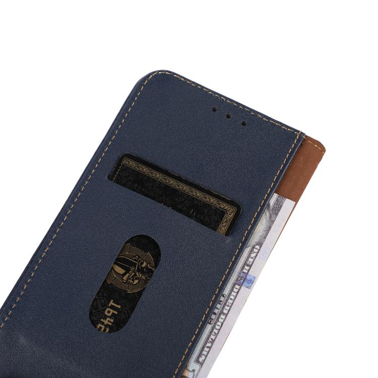For iPhone 17 KHAZNEH Nappa Top Layer Cowhide Leather Phone Case(Blue) - free shipping - PMc TechLife - Order now!