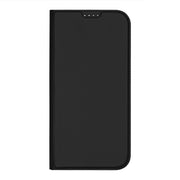 For iPhone 16 Pro DUX DUCIS Skin Pro Series Flip Leather Phone Case(Black)