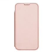 For iPhone 17 Pro Max DUX DUCIS Skin Pro Series Flip Leather Phone Case(Rose Gold)