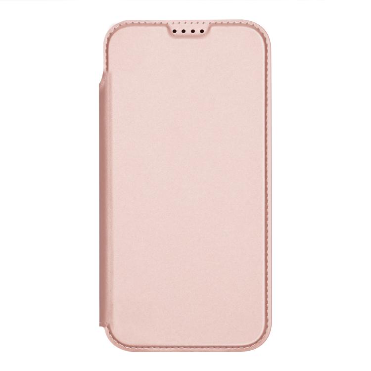 For iPhone 17 Pro Max DUX DUCIS Skin Pro Series Flip Leather Phone Case(Rose Gold)