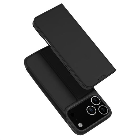 For iPhone 17 Pro DUX DUCIS Skin Pro Series Flip Leather Phone Case(Black) - free shipping - PMC Jewellery - Order now!