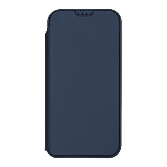 For iPhone 17 Pro DUX DUCIS Skin Pro Series Flip Leather Phone Case(Blue)