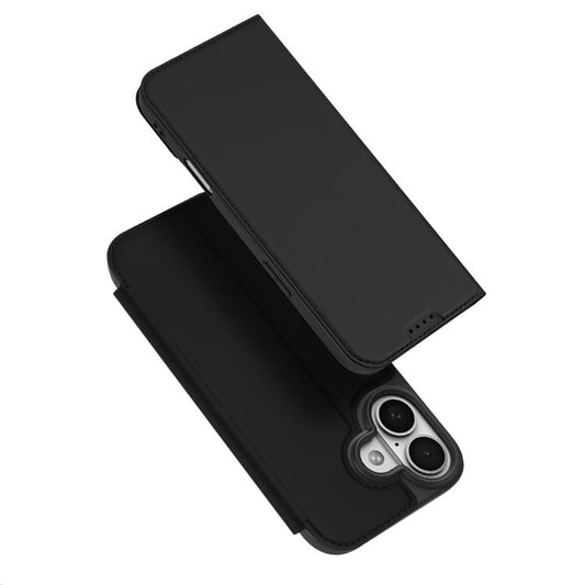 For iPhone 17 DUX DUCIS Skin Pro Series Flip Leather Phone Case(Black) - iPhone 17 Cases by DUX DUCIS | Online Shopping South Africa | PMC Jewellery | Buy Now Pay Later Mobicred