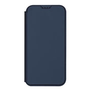 For iPhone 17 DUX DUCIS Skin Pro Series Flip Leather Phone Case(Blue)