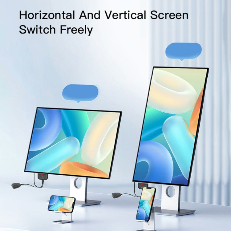 Yesido TV10 HD Wireless Screen Display Receiver, Specification:2.4G+4K(Black) - free shipping - PMC TechLife - Order now!