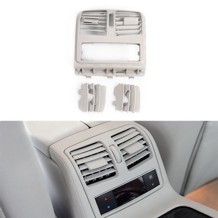 For Mercedes-Benz CLS W218 Car Rear Air Conditioner Air Outlet Panel 21883004547M91, Style:High Version(Grey White) - free shipping - PMC TechLife - Order now!