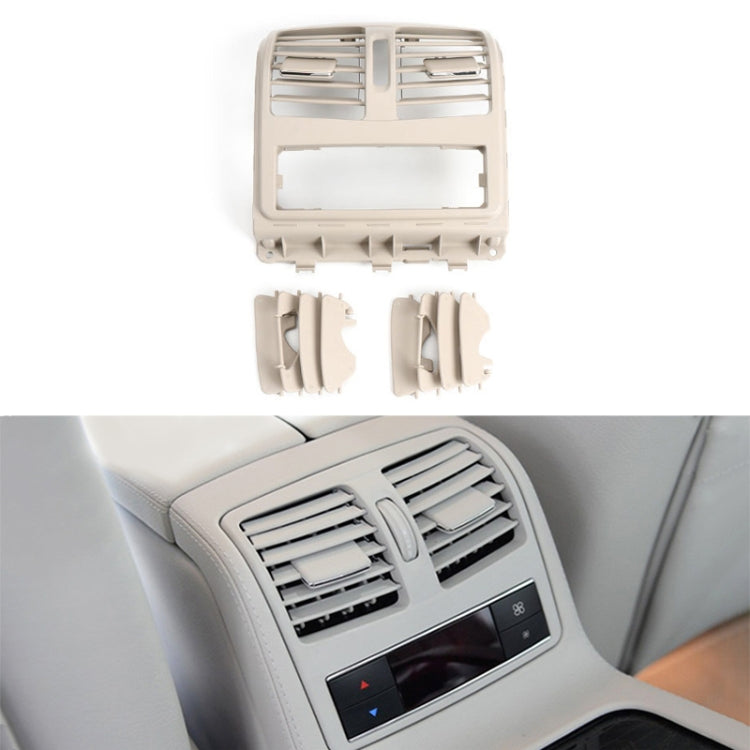 For Mercedes-Benz CLS W218 Car Rear Air Conditioner Air Outlet Panel 21883004548R99, Style:High Version(Mercerized Beige) - free shipping - PMC TechLife - Order now!