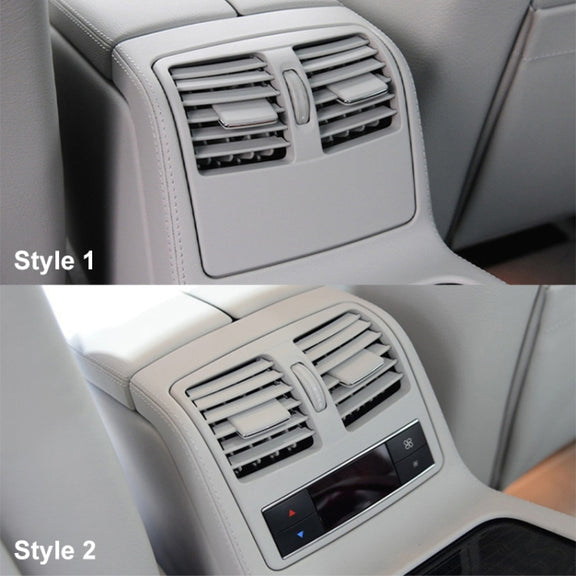 For Mercedes-Benz CLS W218 Car Rear Air Conditioner Air Outlet Panel 21883003548R99, Style:Standard Version(Mercerized Beige)