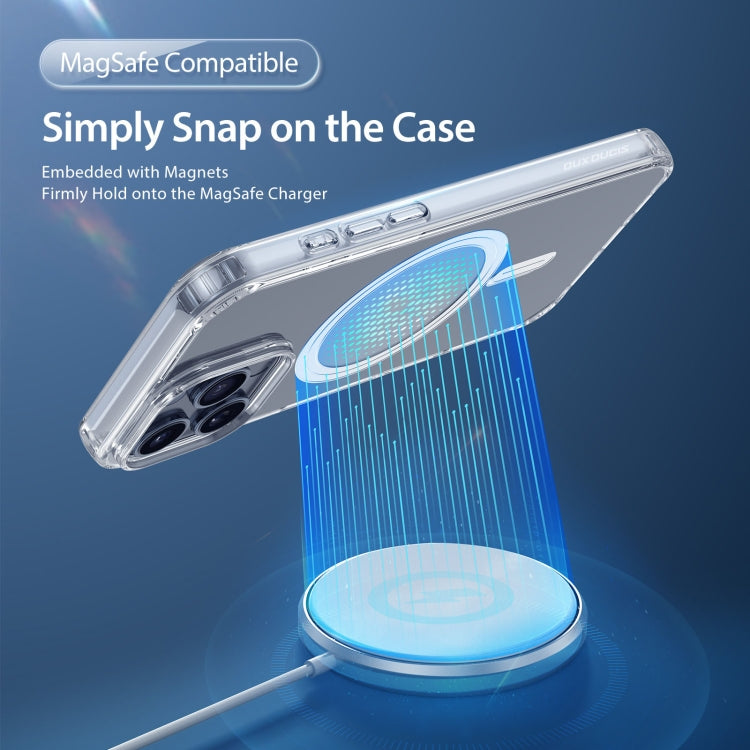 For iPhone 16 Pro Max DUX DUCIS Clin Mag Series Magsafe TPU Phone Case(Transparent) - free shipping - PMC TechLife - Order now!