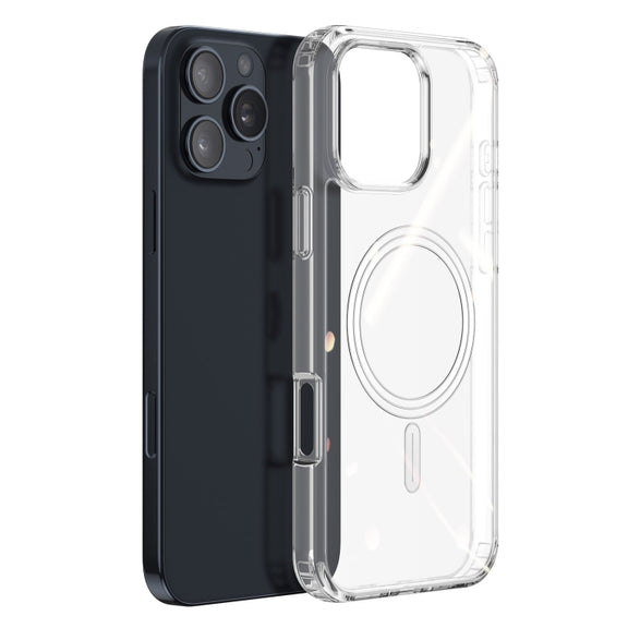 For iPhone 16 Pro Max DUX DUCIS Clin Mag Series Magsafe TPU Phone Case(Transparent)