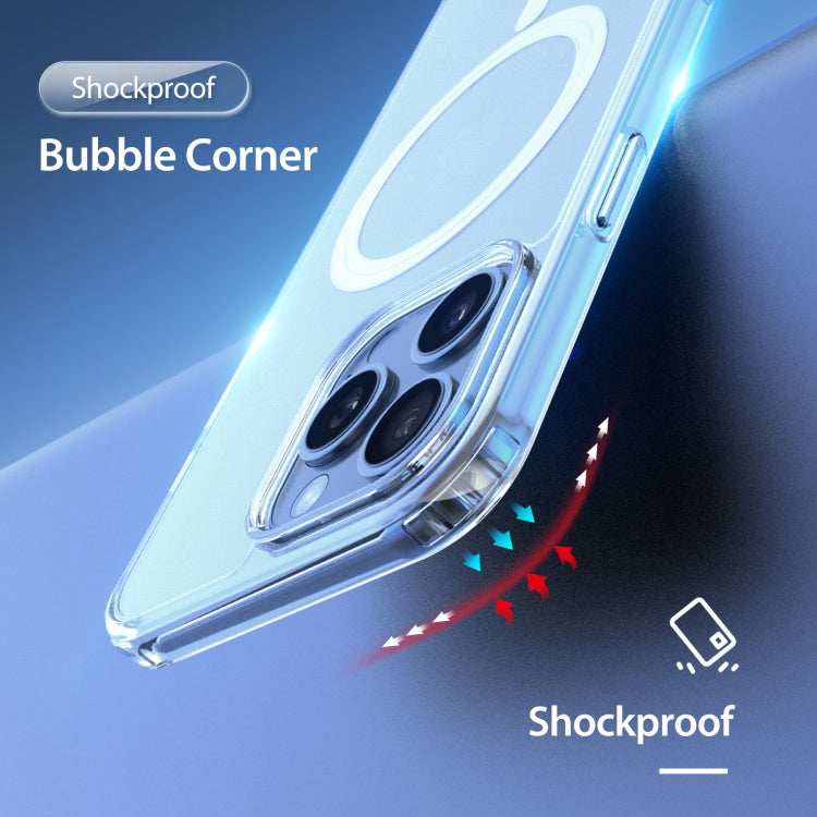 For iPhone 16 Pro Max DUX DUCIS Clin Mag Series Magsafe TPU Phone Case(Transparent) - free shipping - PMC TechLife - Order now!