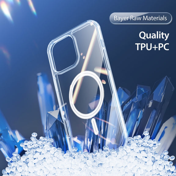 For iPhone 16 Pro DUX DUCIS Clin Mag Series Magsafe TPU Phone Case(Transparent)